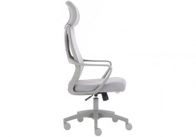 Cadeira-Presidente-giratória-telada-BLM-395 P-Cinza-Blume-Office(4)